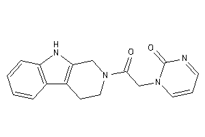 1-[2-keto-2-(1,3,4,9-tetrahydro-$b-carbolin-2-yl)ethyl]pyrimidin-2-one