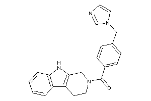 [4-(imidazol-1-ylmethyl)phenyl]-(1,3,4,9-tetrahydro-$b-carbolin-2-yl)methanone