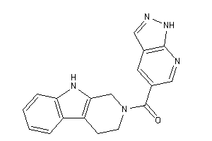 1H-pyrazolo[3,4-b]pyridin-5-yl(1,3,4,9-tetrahydro-$b-carbolin-2-yl)methanone