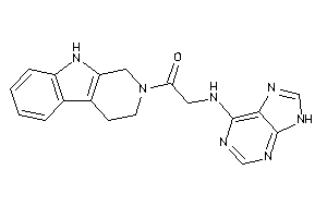 2-(9H-purin-6-ylamino)-1-(1,3,4,9-tetrahydro-$b-carbolin-2-yl)ethanone