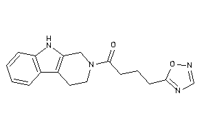 4-(1,2,4-oxadiazol-5-yl)-1-(1,3,4,9-tetrahydro-$b-carbolin-2-yl)butan-1-one