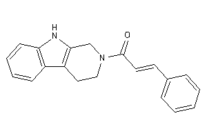 Image of 3-phenyl-1-(1,3,4,9-tetrahydro-$b-carbolin-2-yl)prop-2-en-1-one