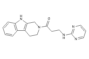 3-(2-pyrimidylamino)-1-(1,3,4,9-tetrahydro-$b-carbolin-2-yl)propan-1-one