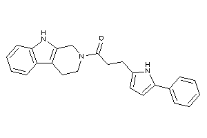 3-(5-phenyl-1H-pyrrol-2-yl)-1-(1,3,4,9-tetrahydro-$b-carbolin-2-yl)propan-1-one