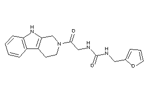 1-(2-furfuryl)-3-[2-keto-2-(1,3,4,9-tetrahydro-$b-carbolin-2-yl)ethyl]urea