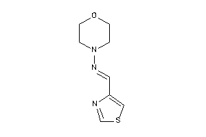 Morpholino(thiazol-4-ylmethylene)amine