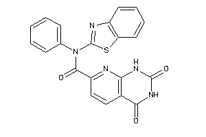 N-(1,3-benzothiazol-2-yl)-2,4-diketo-N-phenyl-1H-pyrido[2,3-d]pyrimidine-7-carboxamide