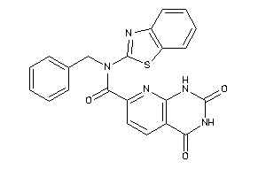 N-(1,3-benzothiazol-2-yl)-N-benzyl-2,4-diketo-1H-pyrido[2,3-d]pyrimidine-7-carboxamide