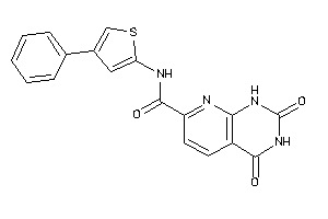 2,4-diketo-N-(4-phenyl-2-thienyl)-1H-pyrido[2,3-d]pyrimidine-7-carboxamide