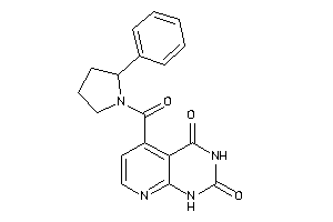 5-(2-phenylpyrrolidine-1-carbonyl)-1H-pyrido[2,3-d]pyrimidine-2,4-quinone