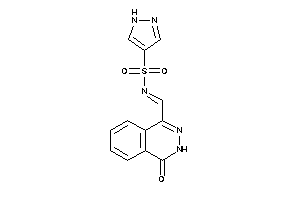 N-[(4-keto-3H-phthalazin-1-yl)methylene]-1H-pyrazole-4-sulfonamide