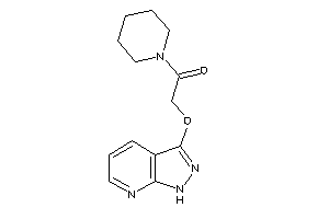 Image of 1-piperidino-2-(1H-pyrazolo[3,4-b]pyridin-3-yloxy)ethanone
