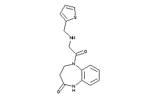 1-[2-(2-thenylamino)acetyl]-3,5-dihydro-2H-1,5-benzodiazepin-4-one
