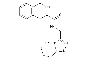 N-(5,6,7,8-tetrahydro-[1,2,4]triazolo[4,3-a]pyridin-3-ylmethyl)-1,2,3,4-tetrahydroisoquinoline-3-carboxamide