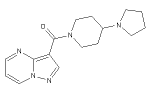 Pyrazolo[1,5-a]pyrimidin-3-yl-(4-pyrrolidinopiperidino)methanone