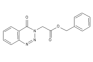 2-(4-keto-1,2,3-benzotriazin-3-yl)acetic Acid Benzyl Ester