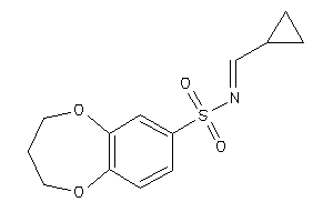 N-(cyclopropylmethylene)-3,4-dihydro-2H-1,5-benzodioxepine-7-sulfonamide