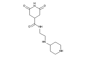 2,6-diketo-N-[2-(4-piperidylamino)ethyl]isonipecotamide