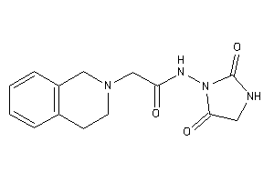 2-(3,4-dihydro-1H-isoquinolin-2-yl)-N-(2,5-diketoimidazolidin-1-yl)acetamide