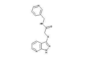 2-(1H-pyrazolo[3,4-b]pyridin-3-yloxy)-N-(3-pyridylmethyl)acetamide