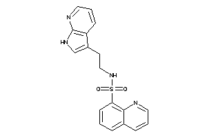 Image of N-[2-(1H-pyrrolo[2,3-b]pyridin-3-yl)ethyl]quinoline-8-sulfonamide