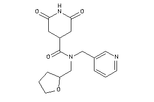 2,6-diketo-N-(3-pyridylmethyl)-N-(tetrahydrofurfuryl)isonipecotamide