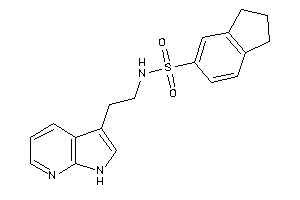 Image of N-[2-(1H-pyrrolo[2,3-b]pyridin-3-yl)ethyl]indane-5-sulfonamide