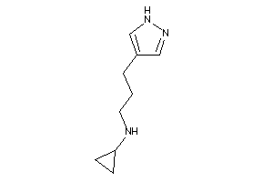 Cyclopropyl-[3-(1H-pyrazol-4-yl)propyl]amine