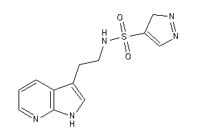 N-[2-(1H-pyrrolo[2,3-b]pyridin-3-yl)ethyl]-3H-pyrazole-4-sulfonamide