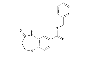 4-keto-3,5-dihydro-2H-1,5-benzothiazepine-7-carboxylic Acid Benzyl Ester