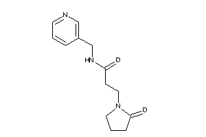 3-(2-ketopyrrolidino)-N-(3-pyridylmethyl)propionamide