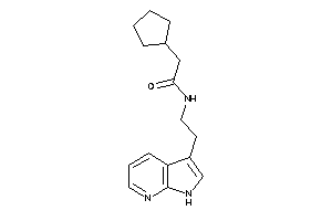 Image of 2-cyclopentyl-N-[2-(1H-pyrrolo[2,3-b]pyridin-3-yl)ethyl]acetamide