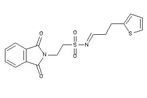 2-phthalimido-N-[3-(2-thienyl)propylidene]ethanesulfonamide