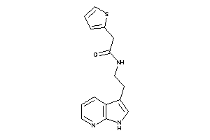 N-[2-(1H-pyrrolo[2,3-b]pyridin-3-yl)ethyl]-2-(2-thienyl)acetamide