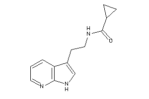 N-[2-(1H-pyrrolo[2,3-b]pyridin-3-yl)ethyl]cyclopropanecarboxamide
