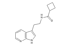 N-[2-(1H-pyrrolo[2,3-b]pyridin-3-yl)ethyl]cyclobutanecarboxamide