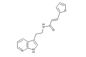 Image of 3-(2-furyl)-N-[2-(1H-pyrrolo[2,3-b]pyridin-3-yl)ethyl]acrylamide