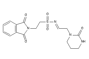 N-[2-(2-ketohexahydropyrimidin-1-yl)ethylidene]-2-phthalimido-ethanesulfonamide