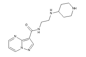 N-[2-(4-piperidylamino)ethyl]pyrazolo[1,5-a]pyrimidine-3-carboxamide