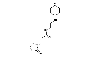 3-(2-ketopyrrolidino)-N-[2-(4-piperidylamino)ethyl]propionamide