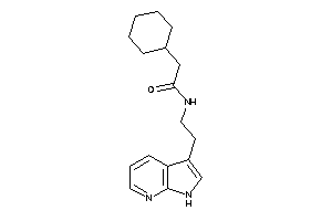 2-cyclohexyl-N-[2-(1H-pyrrolo[2,3-b]pyridin-3-yl)ethyl]acetamide