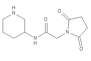 N-(3-piperidyl)-2-succinimido-acetamide