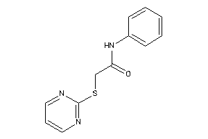 N-phenyl-2-(2-pyrimidylthio)acetamide