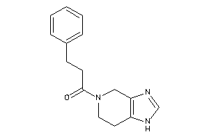 3-phenyl-1-(1,4,6,7-tetrahydroimidazo[4,5-c]pyridin-5-yl)propan-1-one