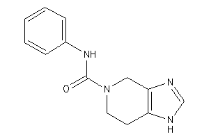 N-phenyl-1,4,6,7-tetrahydroimidazo[4,5-c]pyridine-5-carboxamide