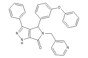Image of 4-(3-phenoxyphenyl)-3-phenyl-5-(3-pyridylmethyl)-1,4-dihydropyrrolo[3,4-c]pyrazol-6-one