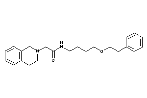 Image of 2-(3,4-dihydro-1H-isoquinolin-2-yl)-N-(4-phenethyloxybutyl)acetamide