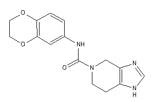 N-(2,3-dihydro-1,4-benzodioxin-6-yl)-1,4,6,7-tetrahydroimidazo[4,5-c]pyridine-5-carboxamide