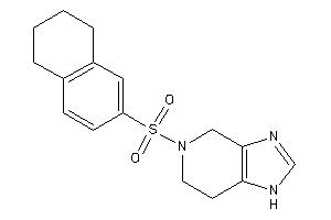 5-tetralin-6-ylsulfonyl-1,4,6,7-tetrahydroimidazo[4,5-c]pyridine