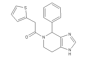 1-(4-phenyl-1,4,6,7-tetrahydroimidazo[4,5-c]pyridin-5-yl)-2-(2-thienyl)ethanone